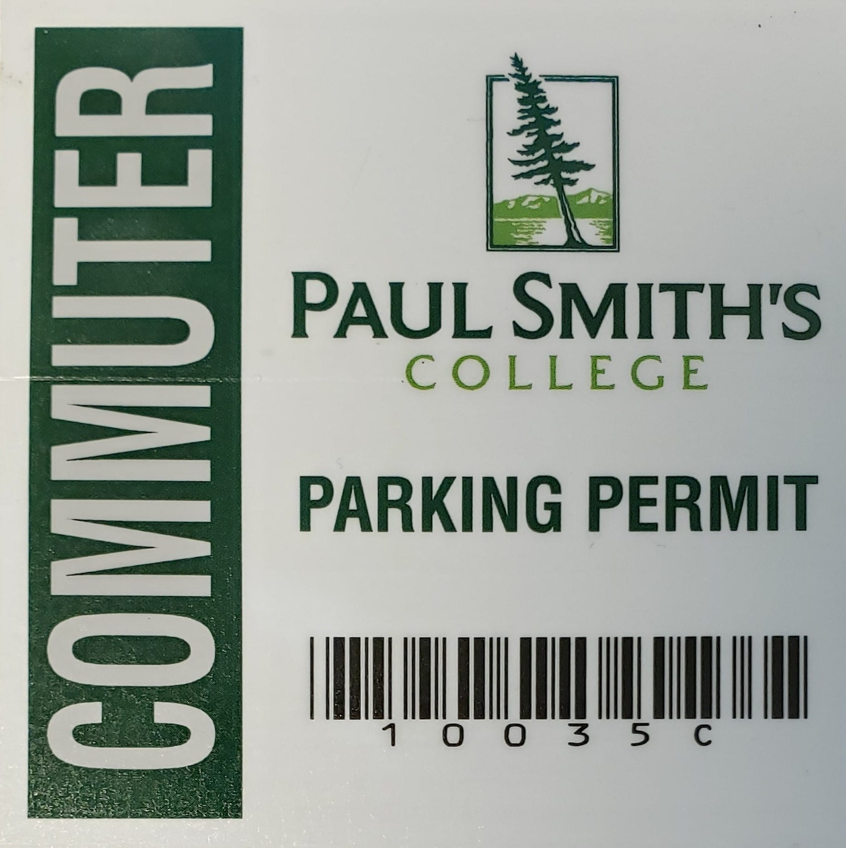 2016 - 2017 Student Parking Permit