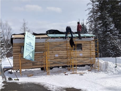 Paul Smith’s College Students Complete the Akwesasne Mohawk Mobile  Cultural Center
