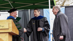 115th District NYS Assemblyman D. Billy Jones was bestowed an an Honorary Doctorate of Letters at Paul Smith's College's 78th Commencement.