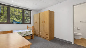 Essex Hall corner of the room
