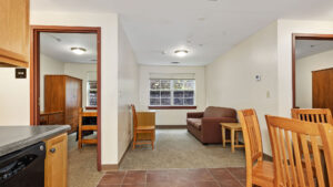 Hillside common area