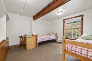 Hillside bedroom