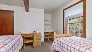 Hillside bedroom