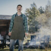 A man standing with an Axe