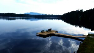 Lake and Mountain